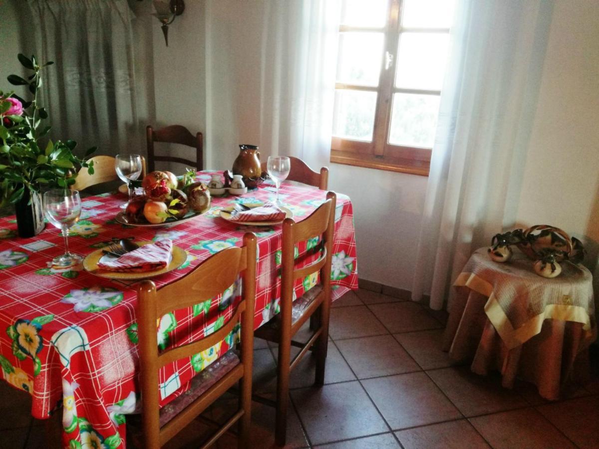 Villa Amfithea Moni Evaggelistrias Bagian luar foto